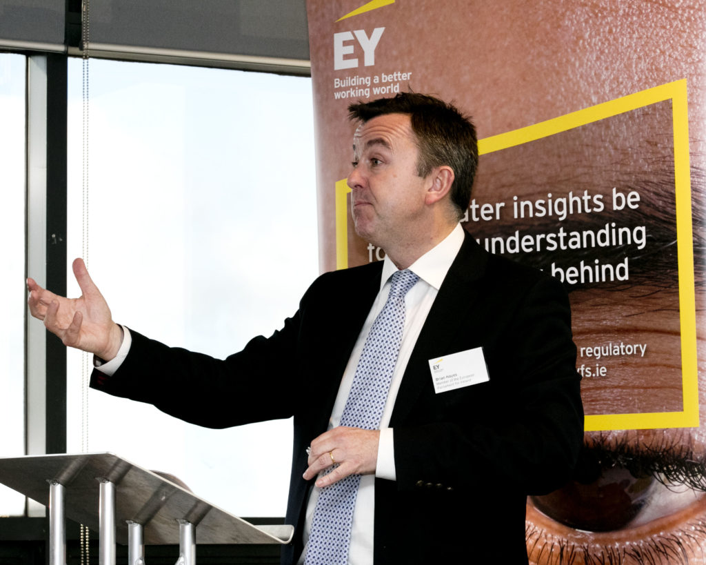 Brian Hayes MEP at EY in Dublin