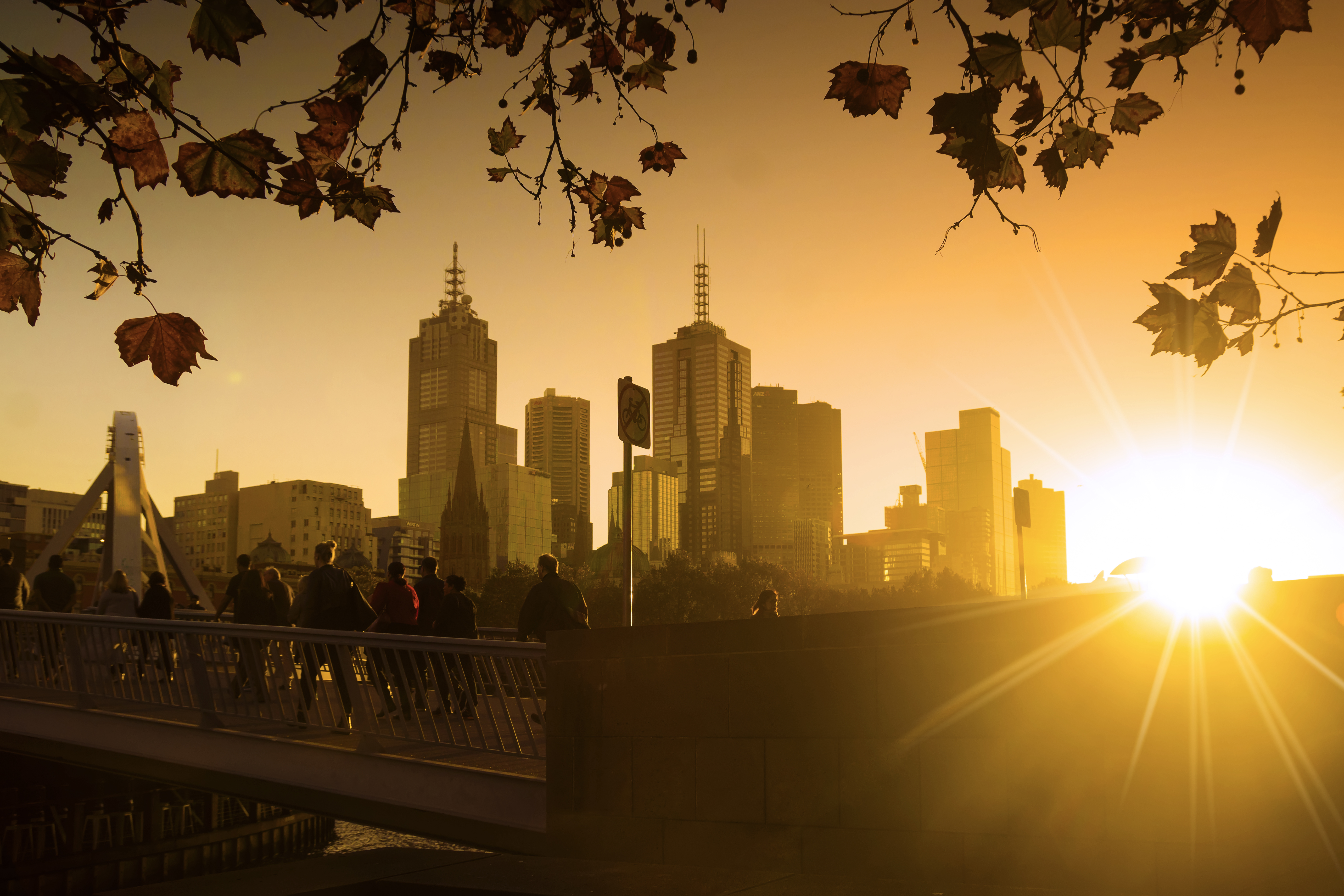 Melbourne at sunrise