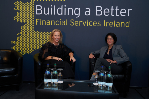 Lisa Kealy in conversation with Mehreen Khan, Economics Editor at The Times, sharing insights on the global financial landscape and Ireland’s pivotal role in shaping its future.